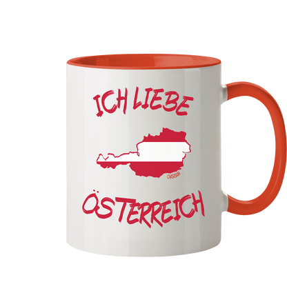 Ich liebe Österreich - Tasse (In 3 Farben)