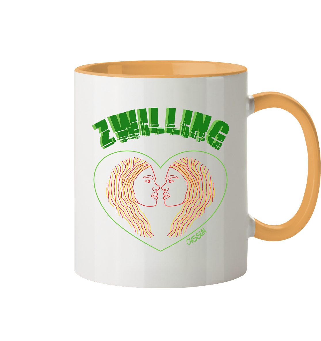 Sternzeichen Zwilling - Tasse (In 5 Farben)