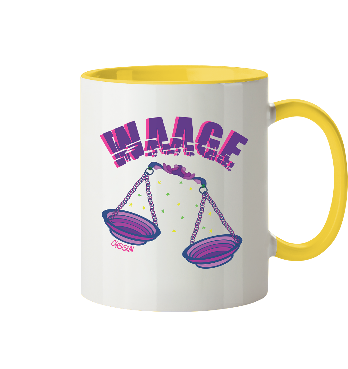 Sternzeichen Waage - Tasse (In 6 Farben)