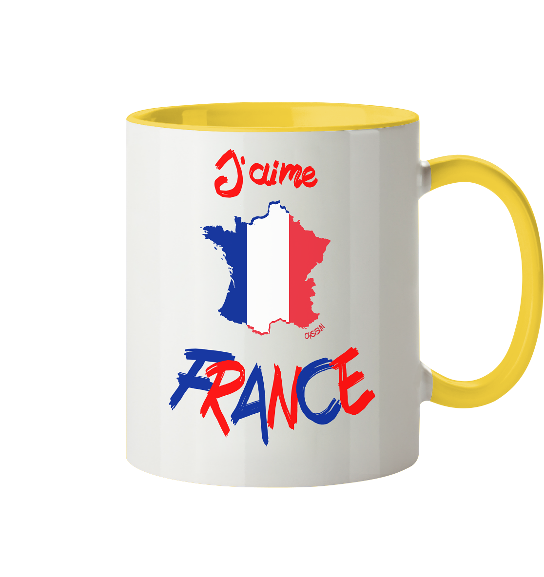 Ich liebe Frankreich - Tasse (In 7 Farben)