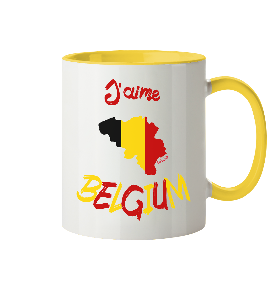 Ich liebe Belgien - Tasse (In 7 Farben)