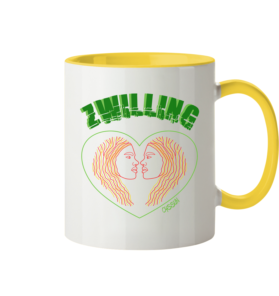 Sternzeichen Zwilling - Tasse (In 5 Farben)